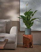 Peace Lily-80cm-Circle-Olive Green-Plntd-Lifestyle